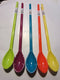 R & M Long Plastic Tea Spoon/Tasting Spoon - Colors Vary - 1 per order