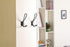 Rustic Entryway Hooks, 10 Pack Black Wall Mounted Vintage Double Coat Hangers with Large Metal Screws