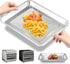 Air Fryer Tray Replacement for Cuisinart TOA-60 TOA-65 TOA-70, 12.2*11'' Non-stick Mesh Stainless Steel Basket