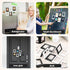 20 Packs Cute Mini Photo Frame Holder, 3 Inches Plastic Colorful Photo Display for Fujifilm Instax, Fridge, Office