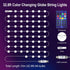 32.8Ft 66LEDs Christmas String Lights Indoor RGB Smart Twinkle Light with Music Sync RF Remote APP Control, USB Powered