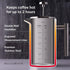 Bellemain French Press Coffee Maker with Extra Filters, 35 oz, Stainless Steel