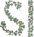 2Pack Artificial Eucalyptus Garland - 6 ft Faux Silk Eucalyptus Leaves Vines for Wedding Backdrop Decor