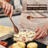 7PCS Wooden Spoons for Cooking, 9.3 Inch Large Ladles for Pasta, Mixing, Stirring, Baking, Cooking Utensils Set