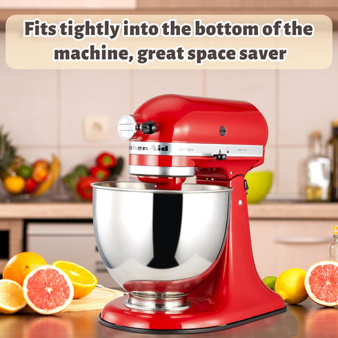 Sliding Mat for KitchenAid Mixer - Metal Mixer Mover Slider Mat for 4.5-5qt Tilt-Head Stand Mixer