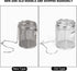 Tea Spice Seasoning Strainer Filter Mesh, Stainless Steel Herbal Filter for Soup Seasonings, Tea Infuser Basket