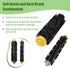 LOVECO Replacement Parts Kit for iRobot Roomba 600 Series, 3 Filter, 3 Side Brush, 1 Pairs Bristle and Flexible Beater