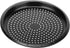 DecorRack 13 Inch Non-Stick Perforated Pizza Tray, 1 Inch Deep Carbon Steel Pan for Home Kitchen, Restaurant Bakeware