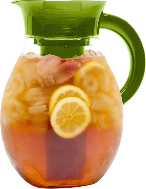 Primula The Big Iced Tea Maker and Infuser, Plastic Beverage Pitcher with Leak Proof, Airtight Lid, Fine Mesh Reusable
