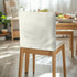 Set 6 20 19 Inch Ivory Cover for Chair Back Dining Chair Covers of Soft Chair Back Covers Stretchable High Back Chair