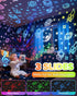 360 Rocket Night Light Projector for Kids Boys Toddlers Sensory Toys with Music&Films,Nightlight Lamp Astronaut Ceiling
