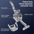 Heavy Duty Lemon Squeezer Manual Citrus Press, Premium Quality Juicer for Lemon Lime Orange Juice - Silver