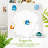 MORCART 16PCS Fridge Magnets, Ocean Magnets Decoration for Refrigerator, Locker, Whiteboard, Cute for Classroom Office