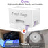 STWWO Extra Large Trash Bag Holder Dispenser, Metal Garbage Bag Dispenser Roll Holder, Trash Storage Organizer