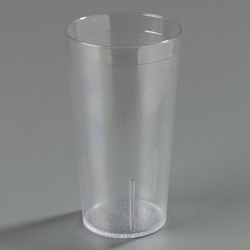 Carlisle FoodService Products Stackable Tumbler, 12 Ounces, Clear, Plastic, Pack of 24