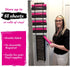 Vinyl Roll Holder and SVGs - Space Saving Vinyl Storage Organizer with 48 Slots for Craft Organization