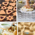 Star Cookie Cutters, 5 Pieces Stainless Steel Bakeware Tools for Baking
