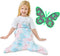 Viviland Kids Mermaid Tail Blanket, Glow in The Dark Flannel Mermaid Blanket Gifts for Girls, Luminous Star Tie Dye
