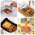 Small Aluminum Pans with Lids (40 Pack - 5"×4") 1 LB Capacity Disposable Tin Foil Pans for Cooking Baking Party Meals