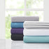 Comfort Spaces King Microfiber Fitted Sheet 14" Deep Pocket, Wrinkle Resistant, Teal Bedding