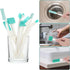 8Pcs Detailed Cleaning Tool Set, Small Cleaning Brushes for Household, Tiny Scrub Cleaner Brush for Window Groove, Car,