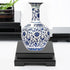 MDEOOSKY 13cm 9.5cm 4.3cm Wooden Display Stand - Rectangle Wood Display Base with Risers - Vase Riser, Teapot, Aquarium