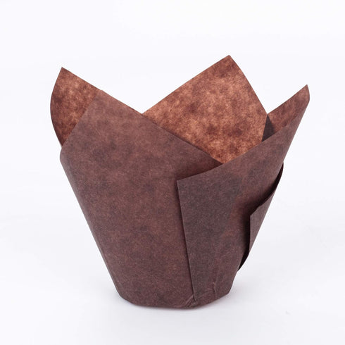 GOLDEN APPLE 200 Pcs Tulip Cupcake Liner Baking Cups for Weddings, Birthdays, Baby Showers