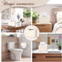 Noafocks Tissue Box Cover Holder Compatible with Kleenex Disposable Paper Hand TowelsWood Hand Towels Cover Paper Towel