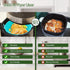 3 Pack Air Fryer Silicone Liners, 8 Inch Reusable Food Grade Basket Liners, Oven Liner Baking Tray Accessories