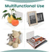 3-Pack STORAGE MANIAC Floating Book Shelves for Wall Mounted Invisible Floating Bookshelves Heavy-Duty Steel Hidden