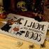24x35 Inch Artoid Mode Ghost Pumpkins Cat Halloween Doormat, I Hope You Brought Boos Spider Web Home Decor Low-Profile