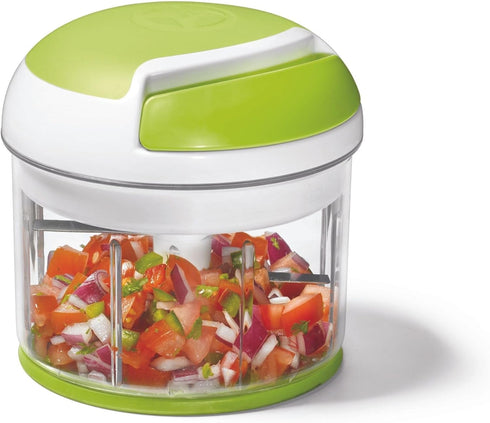 Starfrit Pull Chopper, Multi-Purpose Manual Food Processor with Three Blade System for Fruits, Vegetables, Meats