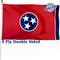 XIFAN Double Sided Tennessee State Flag, 3x5 ft Heavy Duty Polyester with Vibrant Print for Indoor Outdoor Decor