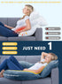 INSEN Reading Pillow, Back Pillow for Sitting in Bed for Reading, Nurse & Relax, Reading Pillow for Adults, Moms