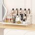 4 Countertop, (1 Pack) BOIVSHI Tiered Spice Rack, Tier Spice Shelf Organizer for Cabinet, Spice Rack Organizer, Depth