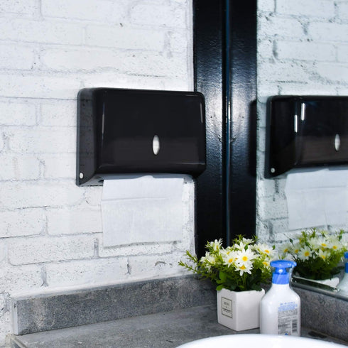 AIFUSI Commercial Paper Towel Dispensers, Toilet Tissue Dispensers Wall Mount Paper Towel Holder C-Fold/Multifold Paper