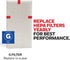 Honeywell HEPA Air Purifier Filter G - 1-Pack for HPA030/HPA080 & HPA180 Series