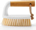 SUBEKYU Heavy Duty Scrub Brush with Handle for Household Use, Cleaning Bathroom Shower Toilet Bathtub Tile Floor, 2P