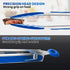 600 Heat Resistant Kitchen Tongs, 12-Inch Stainless Steel Locking Food Tongs for BBQ, Cooking, Salad, and Serving