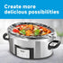 Slow Cooker Liners 3-8 Quart, Large Size Cooking Bags 13"x 21", Disposable Oval Bags for Crock Pot (20)