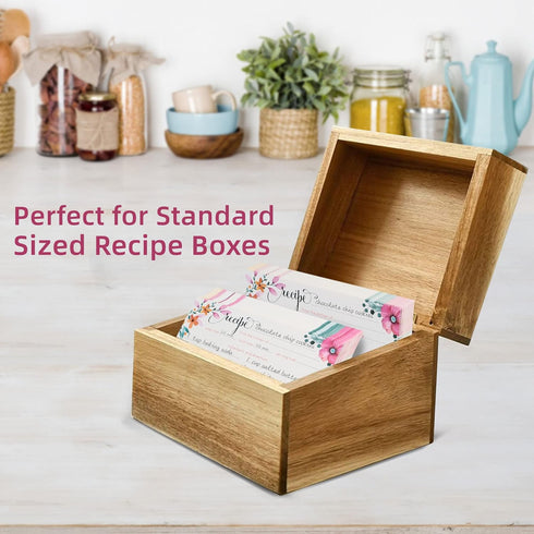 LotFancy Recipe Cards, 4x6 Inch, 60 Count, Double Sided Blank Cardstock, Floral Index Cards