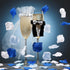 Syhood 1,600 Pcs Artificial Fake Rose Flower Petals for Wedding Decoration, Aisle Scatter, Birthday Party (Dark Blue)