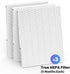 True HEPA Filter Replacement Compatible with Fellowes AeraMax 290/300/DX95 Purifiers, 3 Packs of True HEPA Air Filter