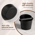 VEVOK CHEF Espresso Knock Box, Coffee Ground Dump Bin with Removable Knock Bar and Non-Slip Base