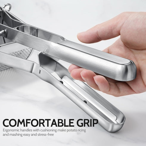 Sopito Stainless Steel Potato Ricer, Commercial and Home Use Potato Masher