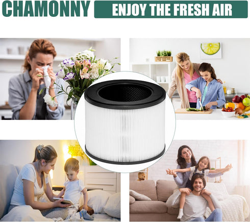 MA-22 True HEPA Replacement Filter for MA Series MA-22 Air Purifier, 3-in-1 H13 True HEPA & Activated Carbon Filter, 2