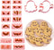 Halloween Cookie Cutter Set, 10 pcs 3D Plastic Pressable Ghost Biscuit Cutters for Kids
