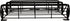 Spectrum Diversified Scroll Spice Wall Mount Rack, Black