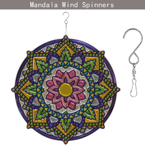 Wind Spinner Hooks for Wind Chimes, Outdoor Ornament Hooks, Swivel Hooks for Hanging Spinners