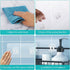 4 PACK (2.4x2.4 inch) Shower Caddy Adhesive Replacement, Shower Shelf Adhesive No Drilling, Adhesive Shower Hooks